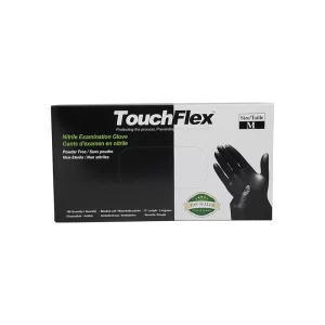 Nitrile Gloves - Black - Medium [100x10 ea]